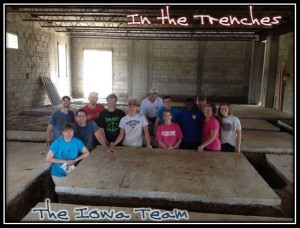 Trenches with the Guatemala Team
